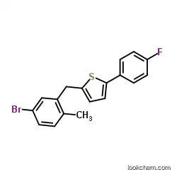 CAS:1030825-20-7 2-[(5-bromo-2-methylphenyl)methyl]-5-(4-fluorophenyl)thiophene