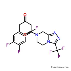 CAS:764667-65-4 1-[3-(trifluoromethyl)-6,8-dihydro-5H-[1,2,4]triazolo[4,3-a]pyrazin-7-yl]-4-(2,4,5-trifluorophenyl)butane-1,3-dione