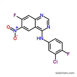 CAS:162012-67-1 N-(3-Chloro-4-fluorophenyl)-7-fluoro-6-nitroquinazolin-4-amine