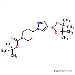 CAS:877399-74-1 tert-Butyl 4-[4-(4,4,5,5-tetramethyl-1,3,2-dioxaborolan-2-yl)-1H-pyrazol-1-yl]piperidine-1-carboxylate