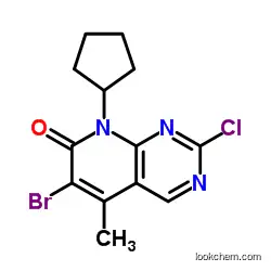 CAS:1016636-76-2 6-bromo-2-chloro-8-cyclopentyl-5-methylpyrido[2,3-d]pyrimidin-7-one