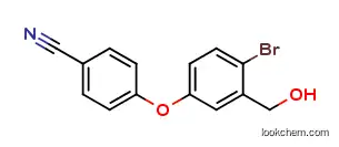CAS:906673-45-8 4-(4-bromo-3-(hydroxyMethyl)phenoxy)benzonitrile