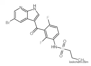 CAS:918504-27-5 N-(3-(5-Bromo-1H-pyrrolo[2,3-b]pyridine-3-carbonyl)-2,4-difluorophenyl)propane-1-sulfonamide