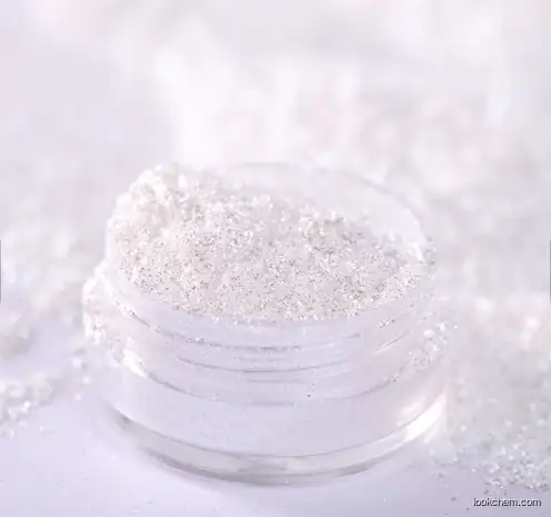 Crystal Silver White Mica Pearl Pigment Powder CAS:1200-26-2