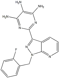 2-[1-(2-Fluorobenzyl)-1H-pyrazolo[3,4-b]pyridin-3-yl]pyriMidine-4,5,6-triaMine