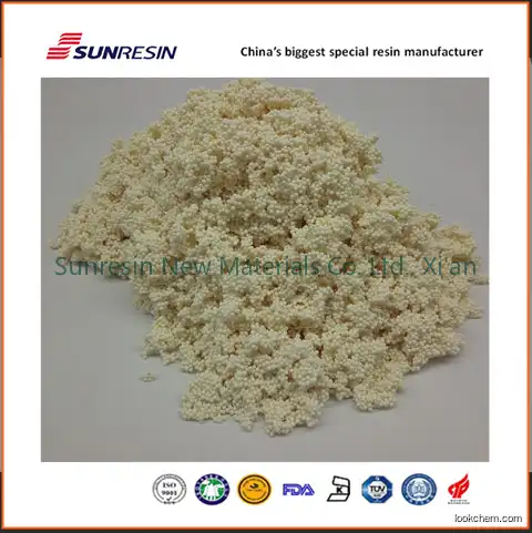 Macroporous strong acid cation resin
