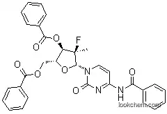 (2'R)-N-Benzoyl-2'-deoxy-2'-fluoro-2'-methylcytidine 3',5'-dibenzoate(2'R)-2'-Deoxy-2'-fluoro-2'-methyluridine