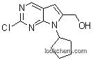 2-Chloro-7-cyclopentyl-7H-pyrrolo[2,3-d]pyrimidine-6-methanol