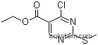 Ethyl 4-chloro-2-methylthio-5-pyrimidinecarboxylate