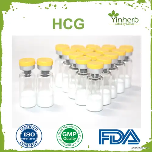 HCG 5000iu Human chorionic gonadotropin worked by China Yinherb Lab