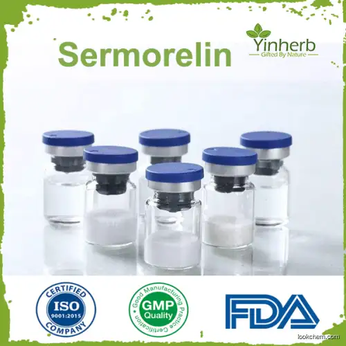 Professional Yinherb Lab supply Sermorelin peptide with 99% purity