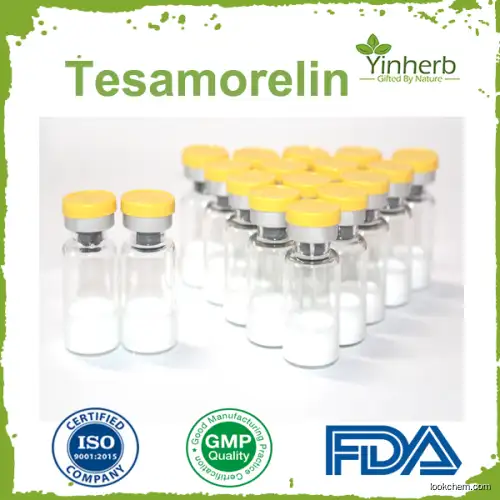 Body building peptide Tesamorelin with 99% purity from Yinherb Lab