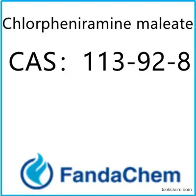Chlorpheniramine maleate  CAS：113-92-8 from Fandachem
