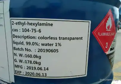 high purity manufacturer 2-Ethyl-hexylamine 104-75-6