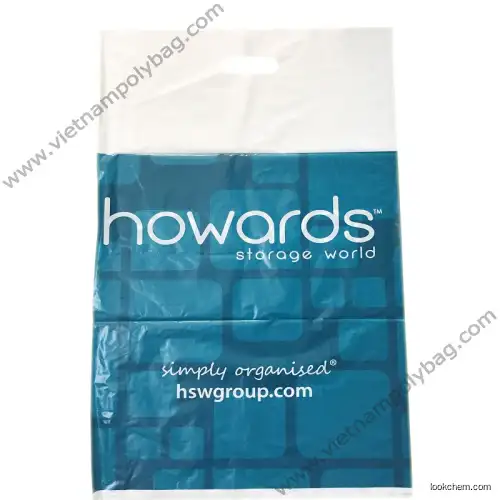 Die cut handle plastic bag from Vietnam