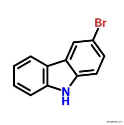 Discount price OLED materials Carbazole Series 3-Bromo-9H-Carbazole CAS:1592-95-6 with fast delivery