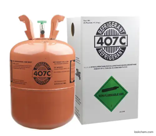 Mixed refrigerant gas R407C