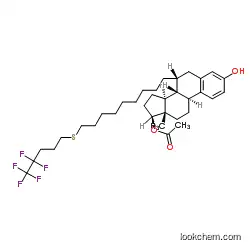 (7a,17b)-7-[9-[(4,4,5,5,5-Pentafluoropentyl)thio]nonyl]-estra-1,3,5(10)-triene-3,17-diol 17-acetate875573-69-6