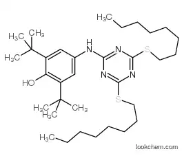 4-((4,6-Bis(octylthio)-1,3,5-triazin-2-yl)amino)-2,6-di-tert-butylphenol                991-84-4