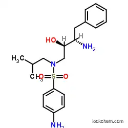 4-Amino-N-((2R,3S)-3-amino-2-hydroxy-4-phenylbutyl)-N-isobutylbenzenesulfonamide                      169280-56-2