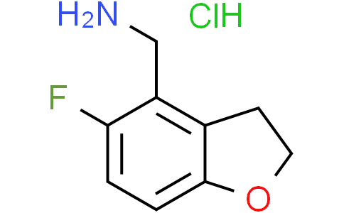 (5-fluoro-2,3-dihydrobenzofuran-4-yl)methanamine hydrochloride(2135600-87-0)