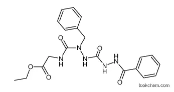 Benzoyl-azaglycyl-azaphenylalanyl-glycin-ethylester                        3069-72-5