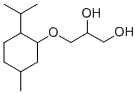 3-[[5-Methyl-2-(1-methylethyl)cyclohexyl]oxy]propane-1,2-diolCAS NO.: 87061-04-9