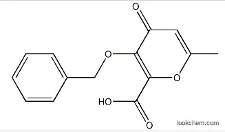 6-methyl-4-oxo-3-phenylmethoxypyran-2-carboxylic acidCAS:216581-47-4