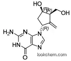 2-amino-9-((1R,3R,4R)-4-hydroxy-3-(hydroxymethyl)-2- methylenecyclopentyl)-1,9-dihydro-6H-purin-6-one