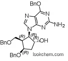 (1R,2R,3R,4R)-2-(2-amino-6-(benzyloxy)-9H-purin-9-yl)-4-(benzyloxy)-3-((benzyloxy)methyl)cyclopentan-1-ol