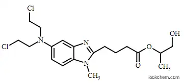 1-hydroxypropan-2-yl 4-(5-(bis(2-chloroethyl)amino)-1-methyl-1H-benzo[d]imidazol-2-yl)butanoate