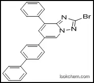 6-([1,1'-biphenyl]-4-yl)-2-bromo-8-phenyl-[1,2,4]triazolo[1,5-a]pyridine