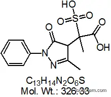 2-(3-Methyl-5-oxo-1-phenyl-4,5-dihydro-1H-pyrazol-4-yl)-2-sulfopropanoic acid
