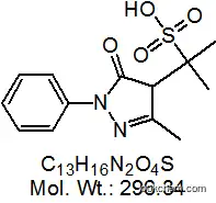 2-(3-methyl-5-oxo-1-phenyl-4,5-dihydro-1H-pyrazol-4-yl)propane-2-sulfonic acid