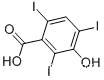 3-Hydroxy-2,4,6-triiodobenzoic acidCAS NO.: 53279-72-4