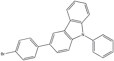 3-(4-bromophenyl)-N-phenylcarbazoleCAS NO.: 1028647-93-9