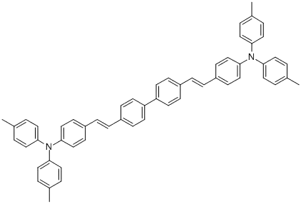 4,4'-Bis[4-(di-p-tolylamino)styryl]biphenyl Cas NO.: 119586-44-6CAS NO.: 119586-44-6