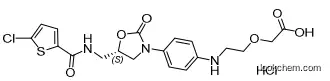(S)-2-(2-((4-(5-((5-chlorothiophene-2-carboxamido)methyl)- 2-oxooxazolidin-3-yl)phenyl)amino)ethoxy)acetic acid hydrochloride