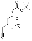 125971-94-0 (4R,6R)-tert-Butyl-6-cyanomethyl-2,2-dimethyl-1,3-dioxane-4-acetateCAS NO.: 125971-94-0