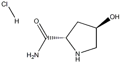2S,4R)-4-Hydroxypyrrolidine-2-carboxaMide HydrochlorideCAS NO.: 32934-42-2