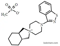 (3aR,7aR)-4-(1,2-Benzisothiazol-3-yl)octahydrospiro[2H-isoindole-2,1-piperaziniuM] Methanesulfonate