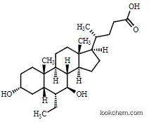 (4R)-4-[(3R,5S,6R,7S,8S,9S,10S,13R,14S,17R)-6-ethyl-3,7-dihydroxy-10,13-dimethyl-2,3,4,5,6,7,8,9,11,12,14,15,16,17-tetradecahydro-1H-cyclopenta[a]phenanthren-17-yl]pentanoic acid