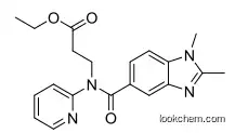 Ethyl 3-[(2-methyl-1-methyl-1H-benzimidazol-5-carbonyl)pyridin-2-yl-amino]propionate
