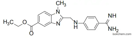 Ethyl 2-(((4-carbamimidoylphenyl)amino)methyl)-1-methyl-1H-benzo[d]imidazole-5-carboxylate
