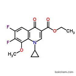 1-Cyclopropyl-6,7-difluoro-1,4-dihydro-8-methoxy-4-oxo-3-quinolinecarboxylic acid ethyl ester 112811-71-9