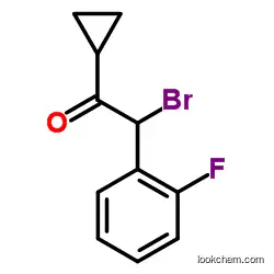 2-Bromo-2-(2-fluorophenyl)-1-cyclopropylethanone 204205-33-4