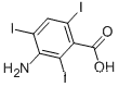 3-Amino-2,4,6-triiodobenzoic acidCAS NO.: 3119-15-1