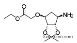 ethyl 2-(((3aR,4S,6R,6aS)-6-amino-2,2-dimethyltetrahydro-4H- cyclopenta[d][1,3]dioxol-4-yl)oxy)acetate(2R,3R)-2,3- dihydroxysuccinic acid
