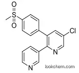 5-chloro-3-(4-(methylsulfonyl)phenyl)-2,3'-bipyridine