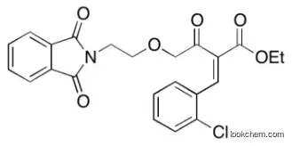 2-[(2-Chlorophenyl)methylene]-4-[2-(1,3-dihydro-1,3-dioxo-2H-isoindol-2-yl)ethoxy]-3-oxobutanoic Acid Ethyl Ester